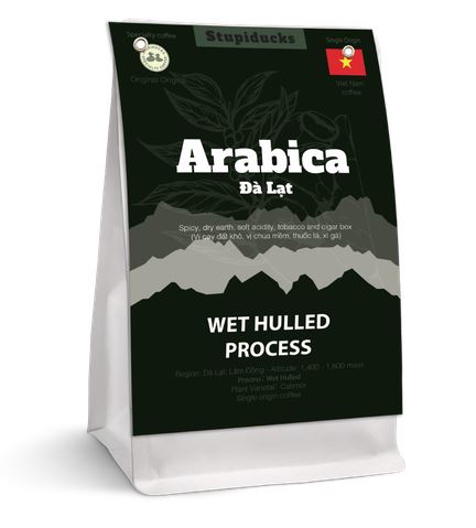 Việt Nam Đà lạt Arabica Wet Hulled - Stupiducks Specialty Coffee