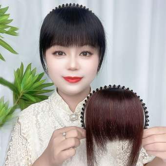 Bờm mái bằng trung niên Bờm tóc giả trung niên cao cấp S07MA13 Tóc giả trẻ đẹp trung niên