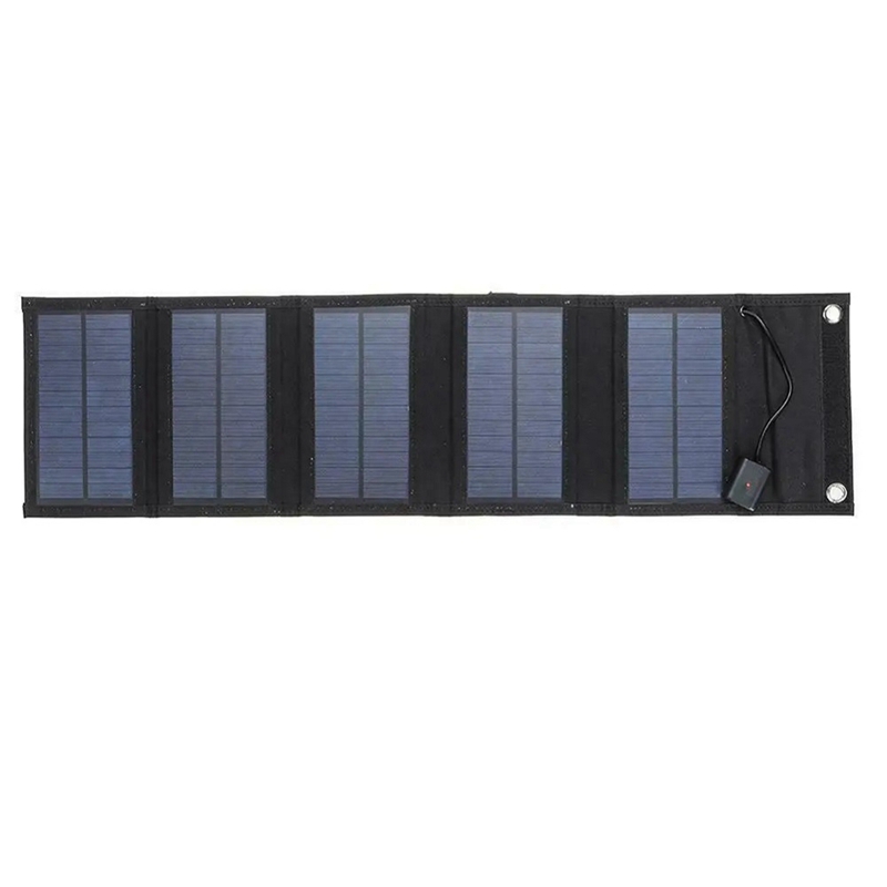 10W Outdoor Foldable Solar Panels Cell 5V USB Portable Solar Smartphone Battery Charger for Camping