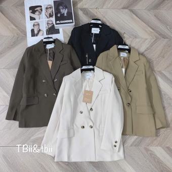 Áo Blazer vest nữ Hàn Quốc 2 lớp có đệm vai BYJOLIEVN
