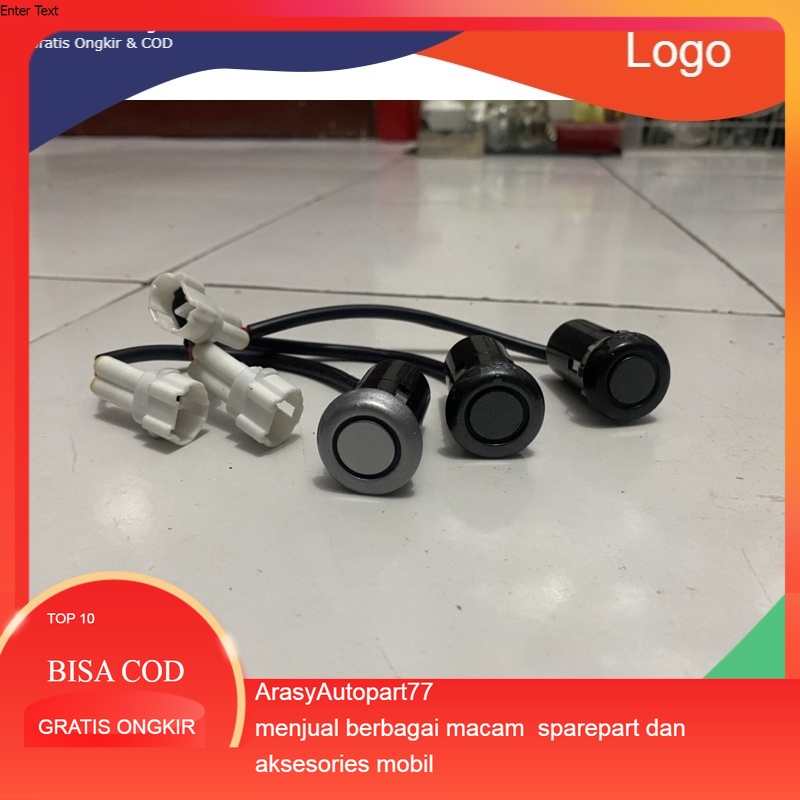 sensor parkir toyota fortuner belakang 2014 -2019 vrz Harga 180,000 rupiah*Gratis Ongkir