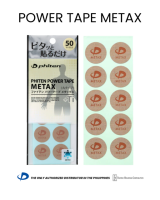 Phiten Power Tape METAX +Ti (Round Type) 50pcs
