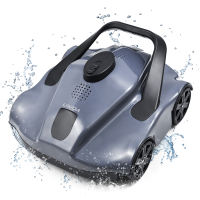 KKmoon Automatic Robotic Pool Cleaner Cordless Robotic Pool Vacuum for In Ground Flat Pools