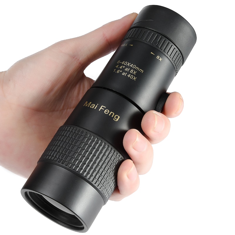 Maifeng Powerful 8-40X40 High Zoom Monocular Professional Telescope Portable For Camping Hunting Lll Night Vision Binoculars HD ราคา  1,149 บาท*ส่งฟรี