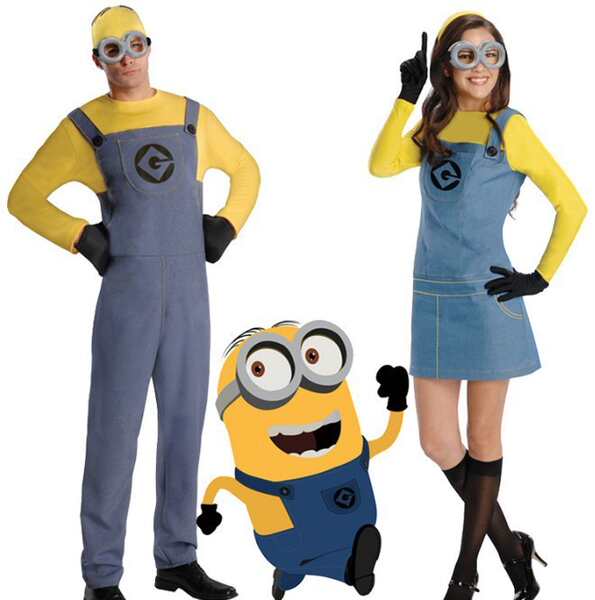 ✥Despicable Baba Minion Minion Cosplay Clothing Halloween cosplay Women#39s Couples Anime Costume❂