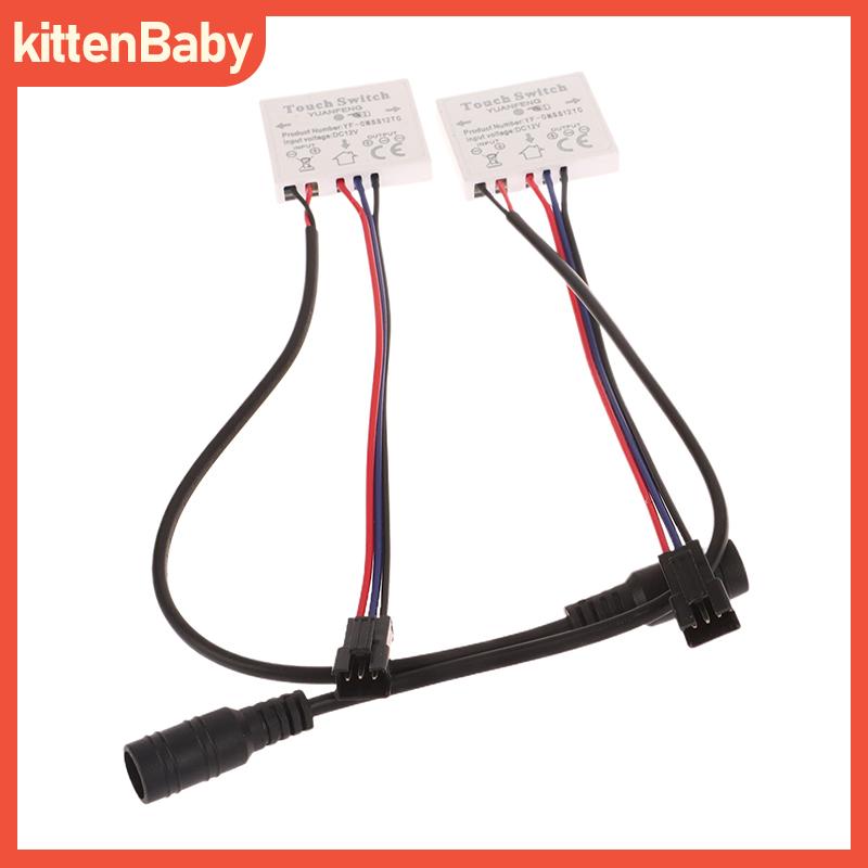 kittenBaby สวิทช์เซ็นเซอร์สัมผัส12V 1 3A 24 36W LED สมาร์ทคีย์เดียวสวิตช์ไฟกระจกสวิตช์หรี่สัมผัสสำหรับกระจกห้องน้ำ ราคา 80 บาท*ส่งฟรี