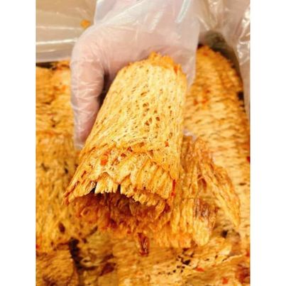 Mực cán tẩm vị loại 1 - siêu ngon hũ 300g
