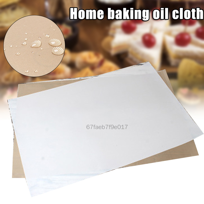 Tấm thảm nướng chống dính bằng vải sợi thủy tinh 60 * 40/30 * 40cm có thể tái sử dụng DFAH-VN