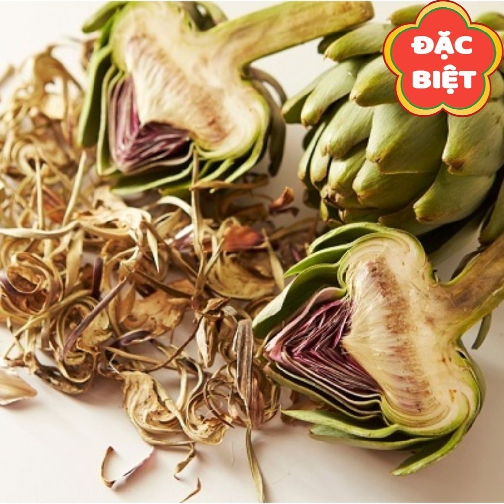  Bông atiso sấy khô 100% từ bông dùng pha nước uống thanh mát giải nhiệt - Đặc sản Thảo Đà Lạt 