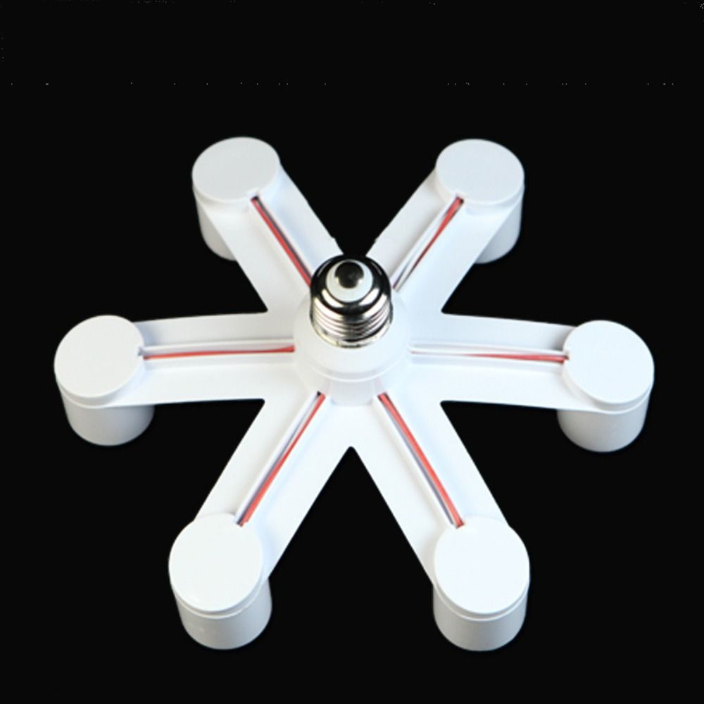 LINKENER Multifunction Splitter E27 to E27 Lamp Socket Lamp Base Bulb Adapter Holder LED Bulb Holder