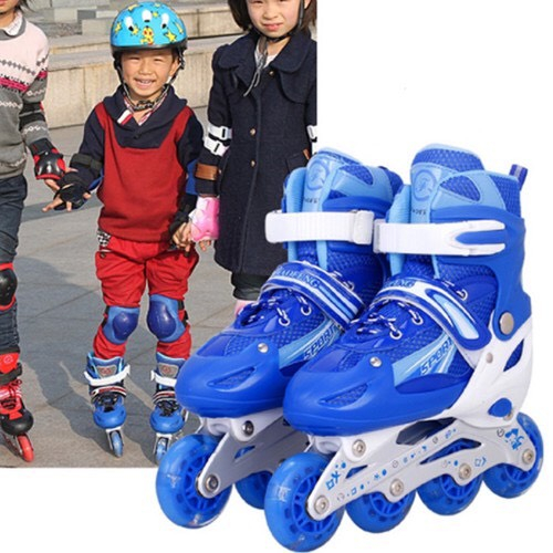Giày Trượt, Giày Patin Trẻ Em, Đồ Chơi Vận Động Cho Bé, 8 Bánh Xe Phát Sáng - Viva Sport
