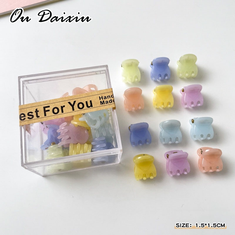 OUDAIXIU กิ๊บติดผมดอกไม้มินิน่ารักเกาหลี - ยี่ห้อ OUDAIXIU ราคา 11 บาท*ส่งฟรี