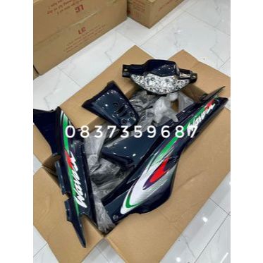 dàn áo wave nhỏ  thái  anphal 110 cao cấp xanh nhớt