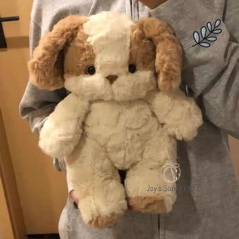 Joy's Super Life Good Night Puppy Doll, Sleep Doll, Plush Doll for New Year's and Birthday Gifts, Dog Doll for Pillows, Gift for Kids or Girlfriends