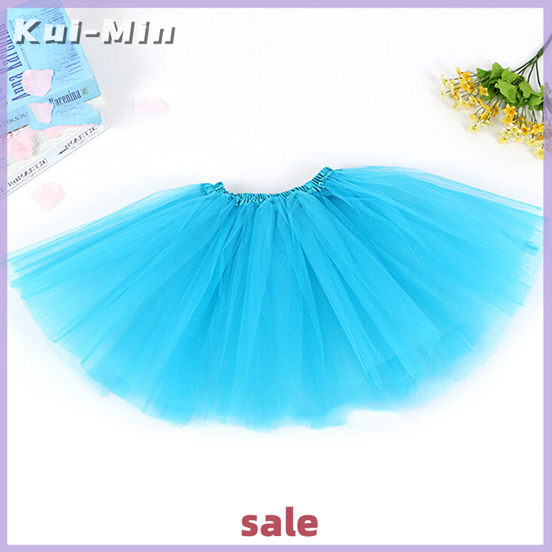 Kui-Min Adults Teens Girl Tutu Ballet Skirt Tulle Costume Fairy Party Hens Nigh - 7