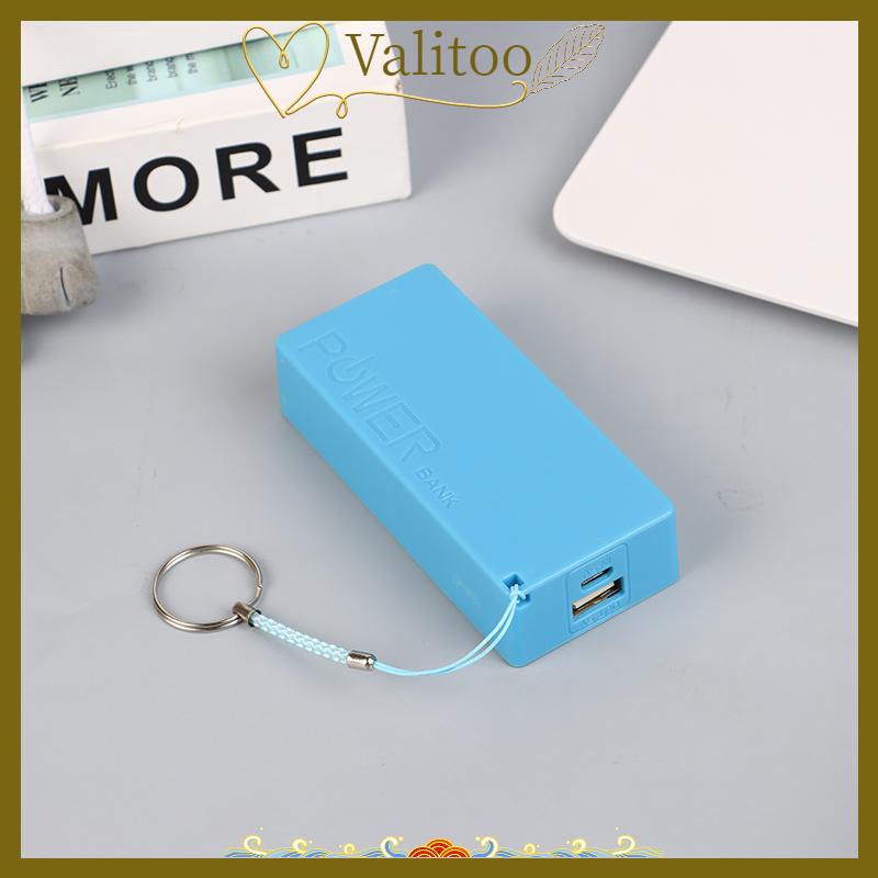 [Valitoo] Điện thoại di động ngân hàng sạc pin gói cho trường hợp tự làm hộp Protable đầy màu sắc stroage hộp - 2