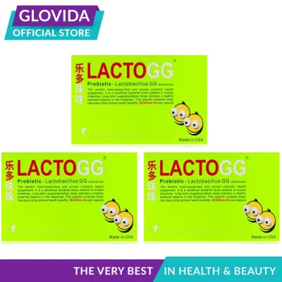 [3-Pack] LactoGG Probiotics Capsules 30s