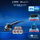 Máy mài góc nhỏ GWS 900-100S - Tặng kèm 5 Đá cắt Bosch 100x1.2x16mm (sắt) chất lượng chuẩn Đức