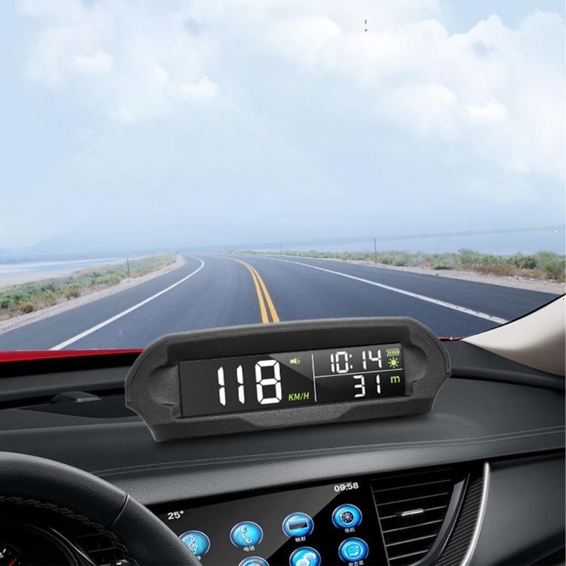 Ô tô sử dụng năng lượng mặt trời HUD hiển thị với độ sáng tự động 1000mAh tăng cường an toàn cho dài khoảng cách trình điều khiển