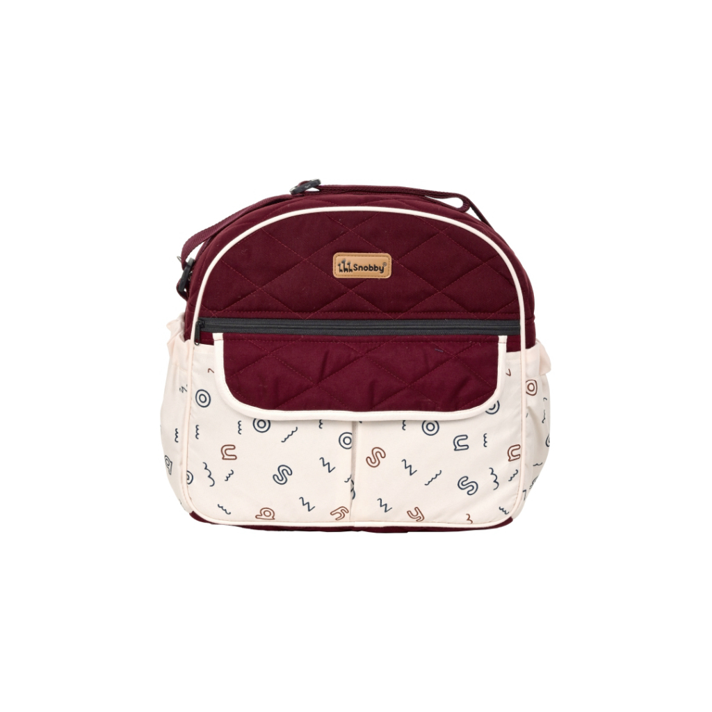 Snobby Tas Bayi Medium Double Saku Motif Athaya Series SBT7776