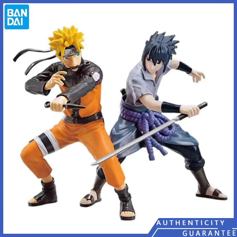 [Trong kho] Bandai nhập lớp Naruto Uzumaki Naruto/Uchiha Sasuke thiết bị ngoại vi trẻ em Bộ sưu tập 