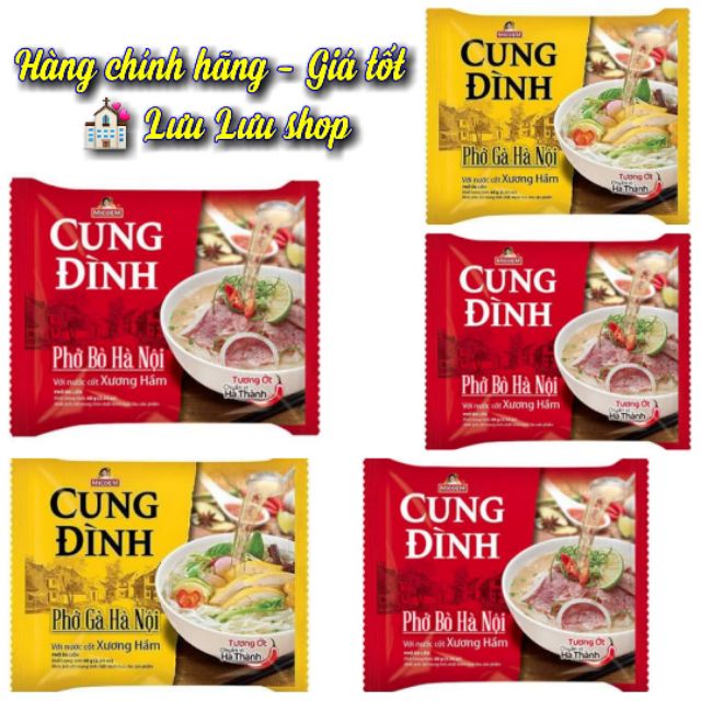 10 GÓI PHỞ CUNG ĐÌNH BÒ/GÀ HÀ NỘI