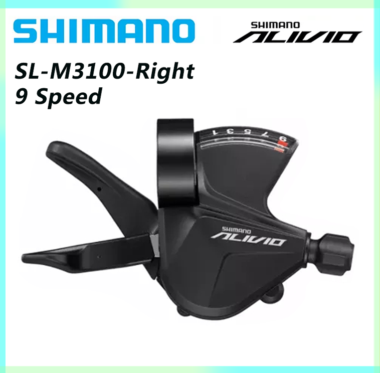 Shimano Alivio M3100 9 Speed Sl M3100 Cần chuyển số Xe đạp leo núi MTB cho các bộ phận và phụ kiện x