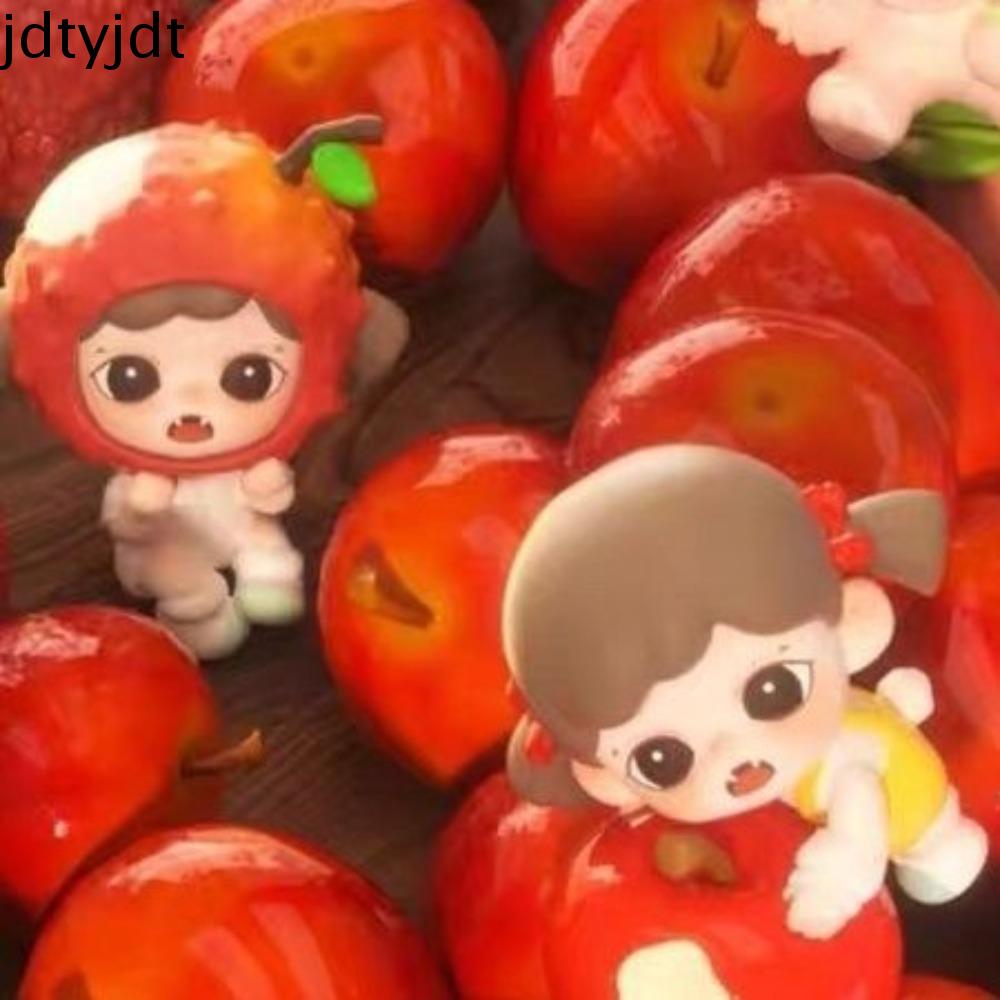 JDTYJDT I Love Fruits Series Mô hình zoraa cho bé Hoạt hình Sưu tập Búp bê zoraa cho bé Mini Dễ thươ