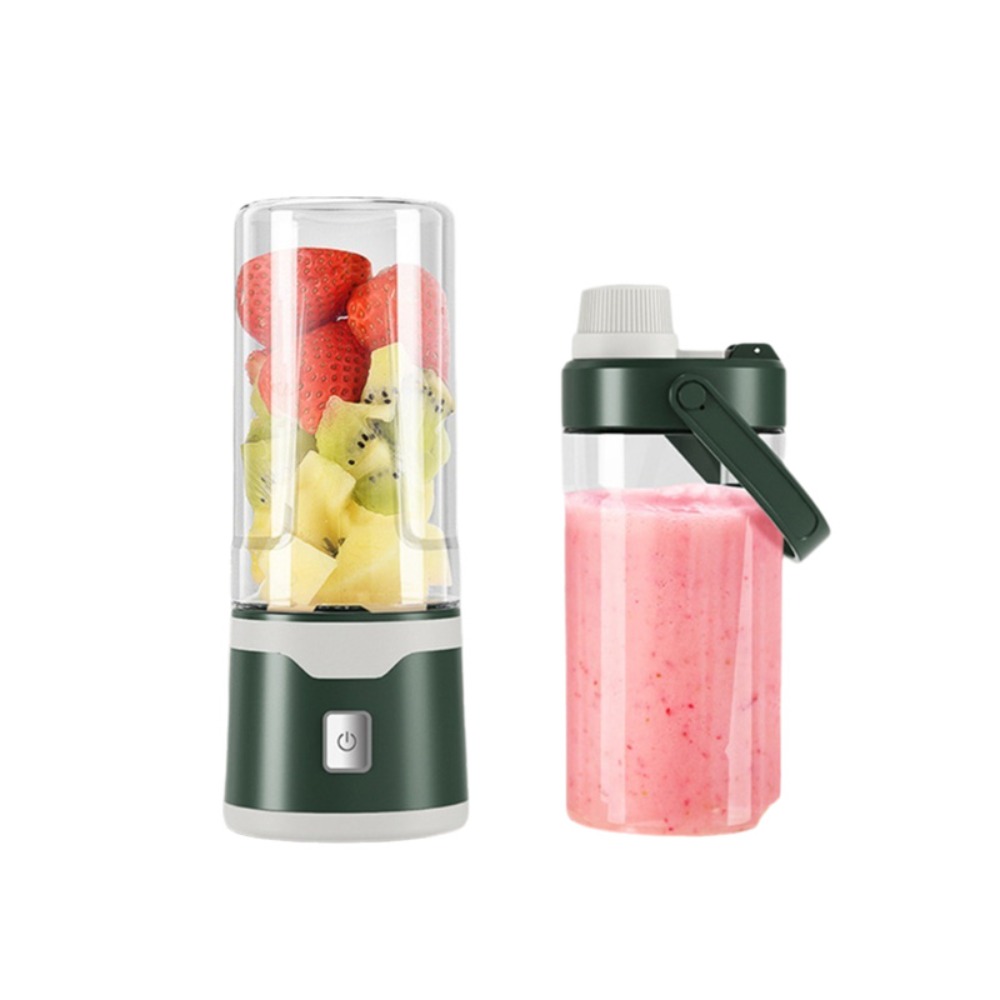 ZHONGMEET Thiết bị cầm tay Cốc ép trái cây điện USB Có thể sạc lại 500 ML Cốc trộn Dụng Cụ Nhà Bếp Cúp Đôi Cốc xay sinh tố Du lịch - 3