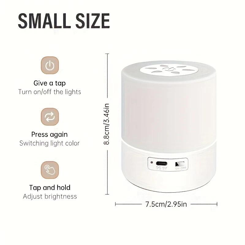 Xiaomi Bedside Led Night Lights Dimmable Charging Desktop Night Lamps Touch Reading Led Table Lamps Bedroom Bedside Lighting Decoration