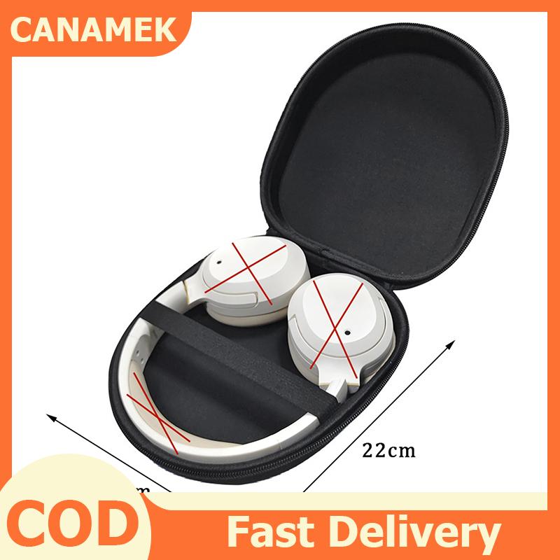 CANAMEK 1 Piece Hard EVA Storage Earphone Carrying Pouch Headphone Case For Sony WH-CH720N WH-1000XM