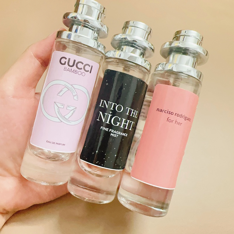 Nước hoa Nar hồng nhạt nội địa Thái Lan chai thuỷ tinh 35ml