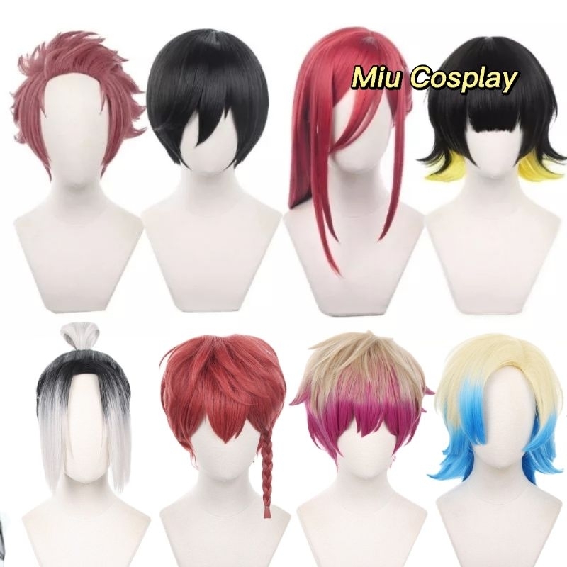 Nhiều mẫu - Wig tóc giả Rin Bachira Itoshi Sae Chigiri Yoichi Isagi