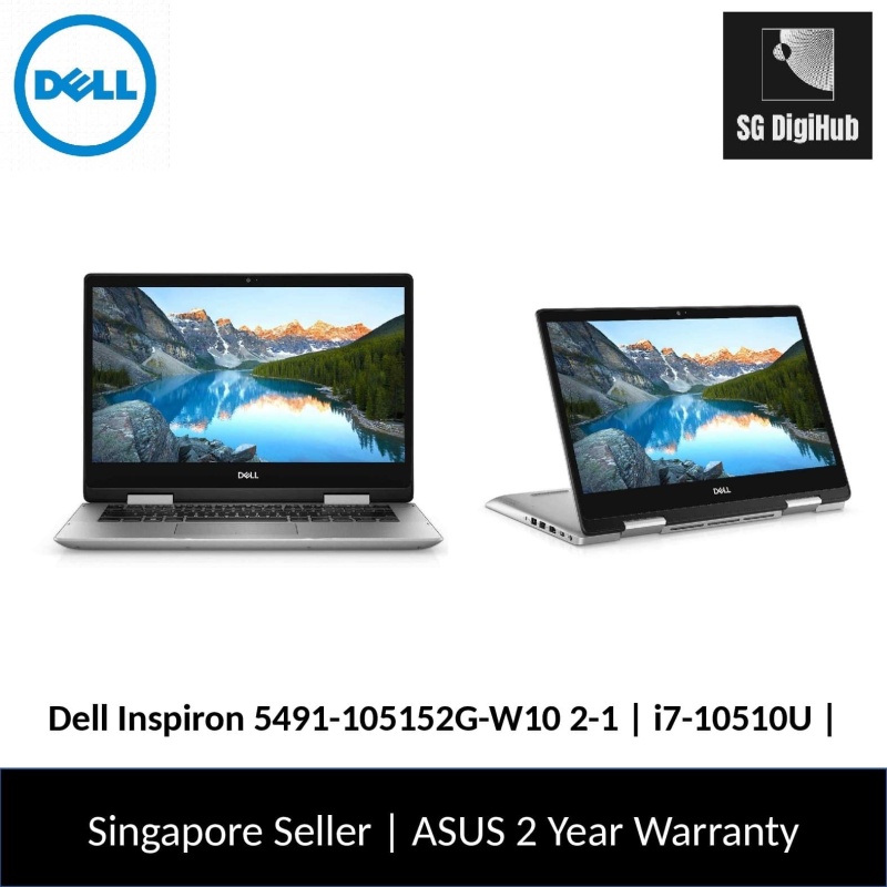 Dell Inspiron 5491-105152G-W10 2-1 | i7-10510U | 16GB RAM | 512GB SSD | NVIDIA MX230 | 2Y Warranty