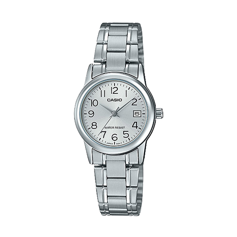 casio silver women