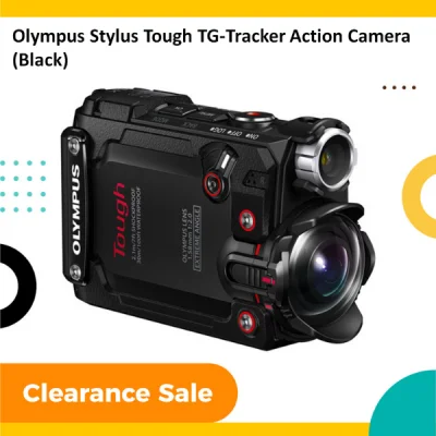 (Clearance Sales) Olympus Stylus Tough TG-Tracker Action Camera (Black)