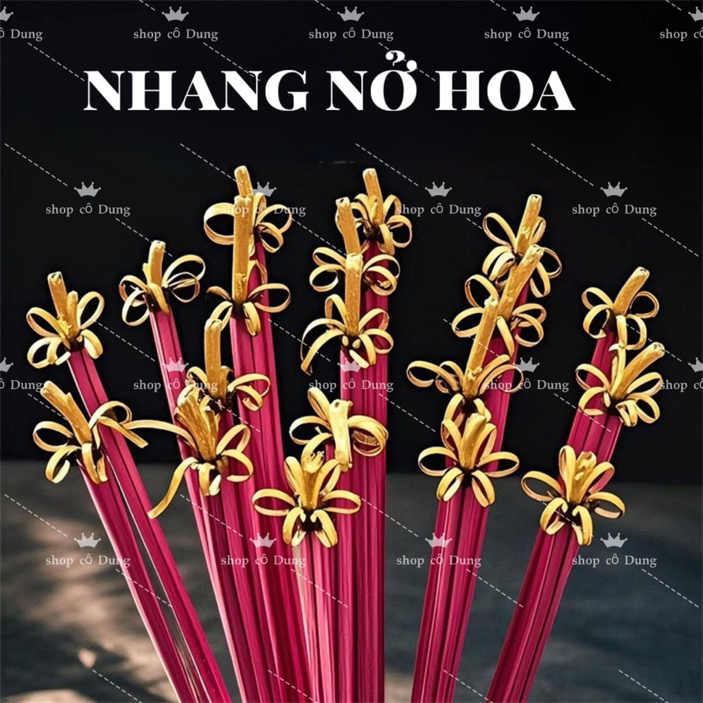 (Combo 2 thẻ) Nhang nở hoa giá sỉ 18 cây/ thẻ