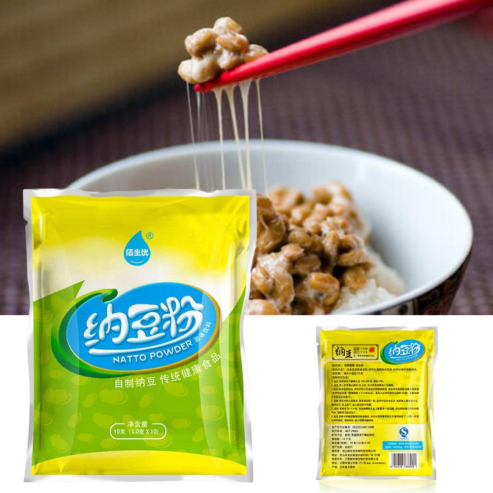 Bột Natto Tự Làm Bacillus Subtilis Natto Chất Nattokinase Của Dạng Men Làm Men Của Biến Thực Phẩm Nhật Bột Túi Natto Bacillus Natto Đựng Natto G0X9