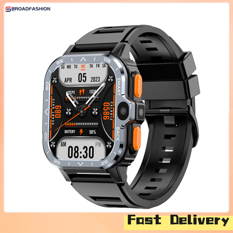 Broadfashion PGD WATCH Smart Watches For Men Women 2.03-Inch Square Screen Heart Rate Monitoring Fitness Smartwatch ราคา 1,374 บาท*ส่งฟรี