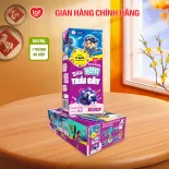 Sữa trái cây KUN vị nho thùng 48 hộp x 180ml
