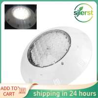 sjlerst LED Pool Light IP68 High Brightness Wall Mounted Underwater Light AC12V White Plastic PC Pool Lamp with 29.5x29.5x7cm Size Ideal for Swimming Pools Aquariums & Fountains (12W)
