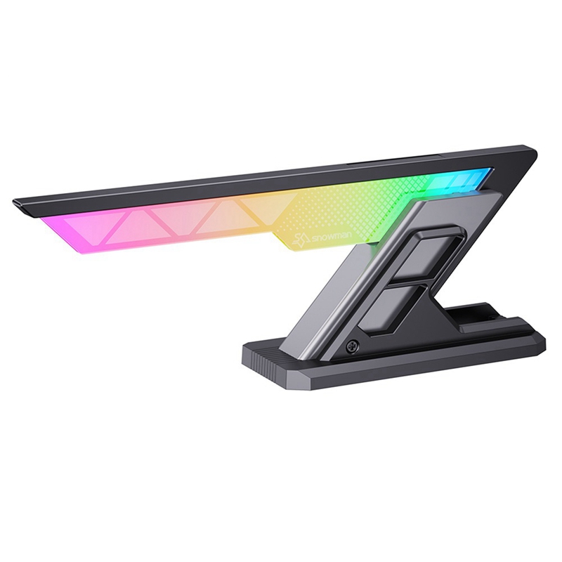 Flash Deal- <br>GP-Z Graphics Card Holder ARGB Desktop Aluminum GPU Bracket, 75-125mm Height Adjustable Support M/B AURA SYNC Giá 402,000 Đồng*Miễn phí vận chuyển