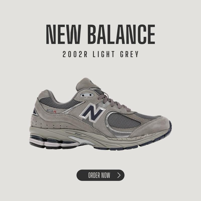 New Balance 2002R Giày thể thao ML2002RA màu xám nhạt