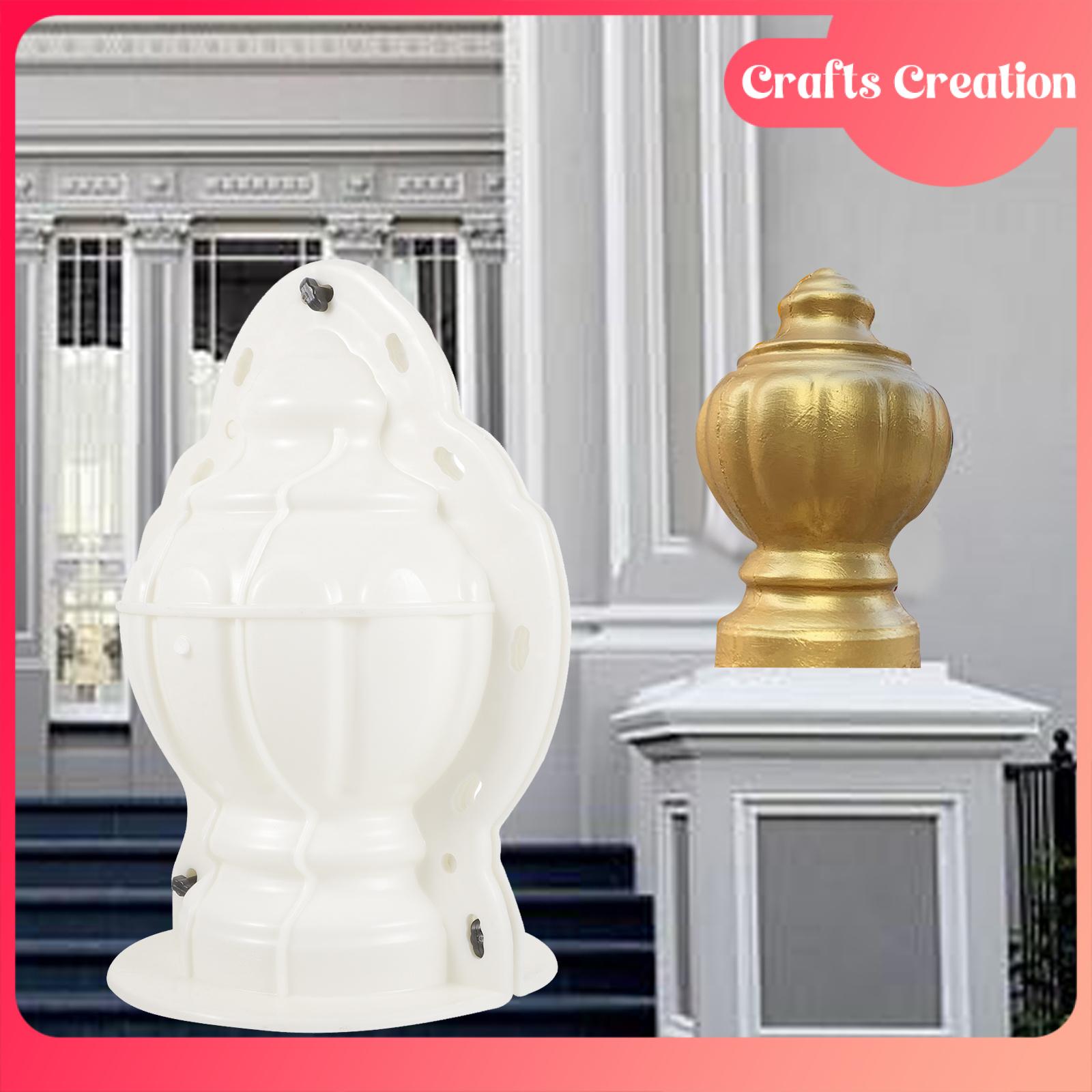 Crafts Creation DIY Decorative Ball Balustrade Top Concrete Mold 30x20x14cm Balcony Guardrail Decoration for Casting Cement Plaster Concrete Giá 255,327 Đồng*Miễn phí vận chuyển