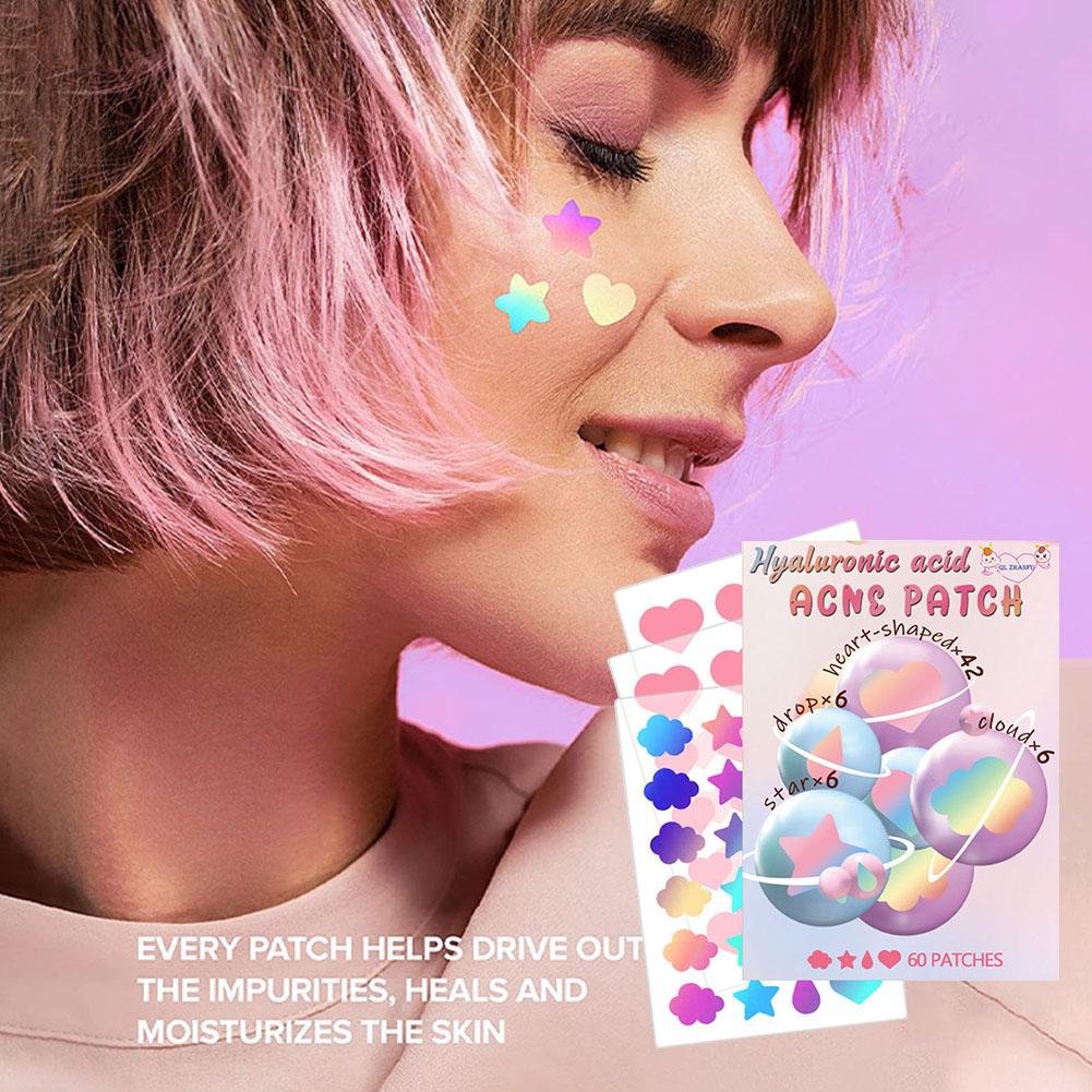 Colorful Acne Pimple Removal Sticker Anti-ance Patch Facial Care Q8F2