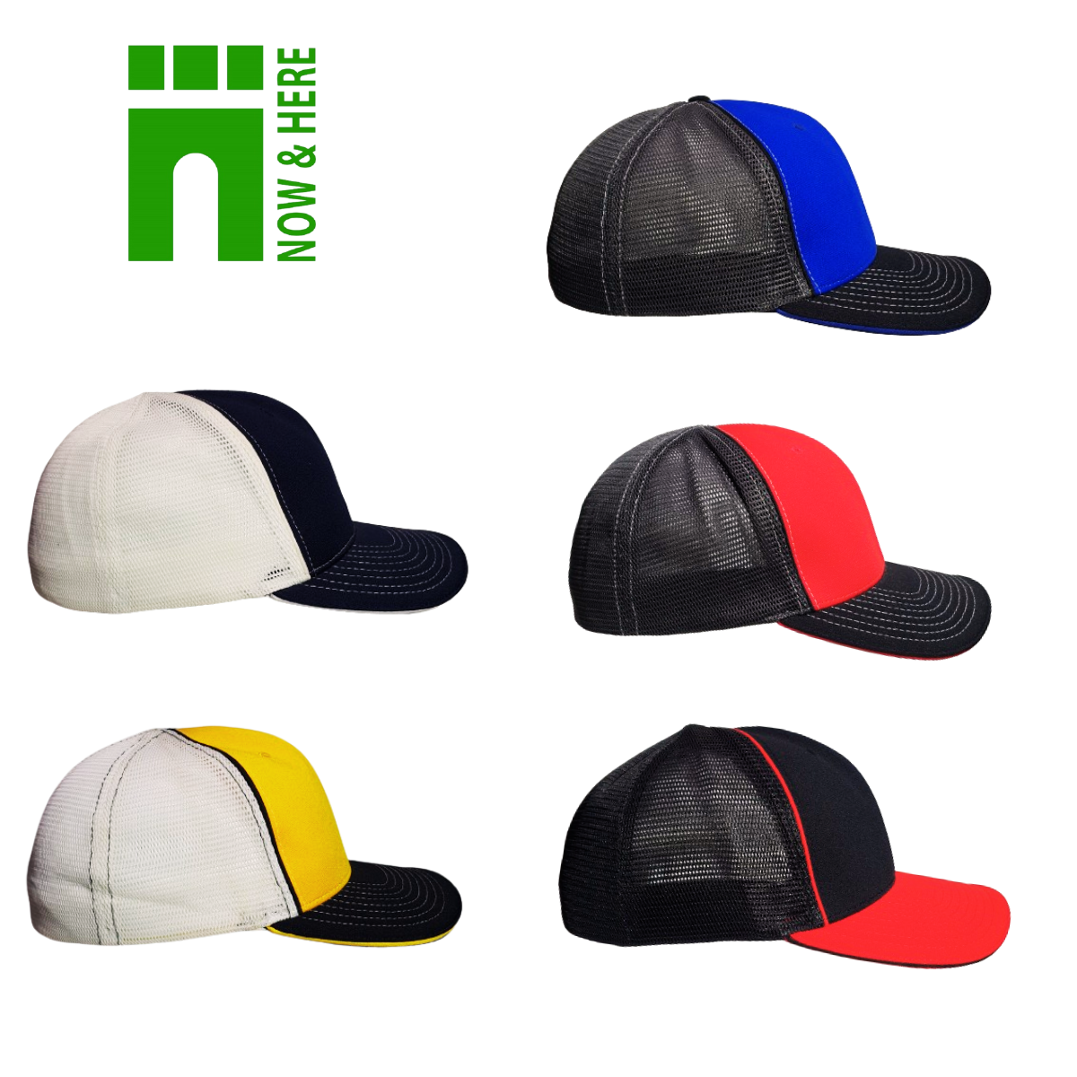 Nón kết nam nữ, mũ lưỡi trai phối lưới mềm, kiểu nón bít đuôi thời trang - NH Shop