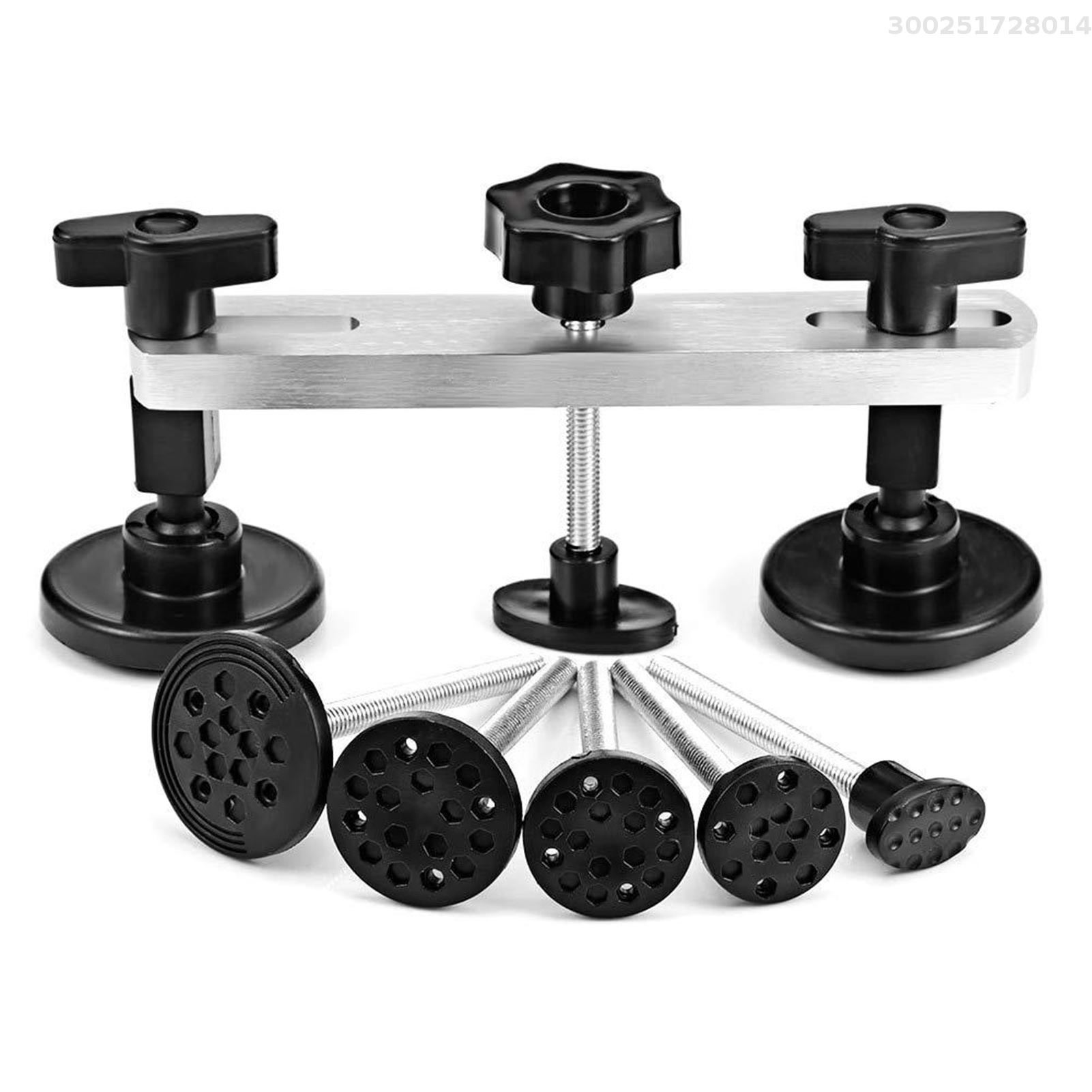 Bridge Dent Puller Sets Paintless Dent Removal Repair Tool with 6pcs Glue Puller Tabs for Auto Dent Removal Minor dents Door Dings and Hail Damage ราคา 166 บาท*ส่งฟรี