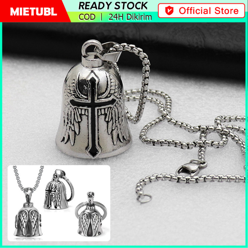 Lonceng HD bells motor motorcycle stainless steel skull eagle cross rider wings bell hanger Harga 35,000 rupiah*Gratis Ongkir