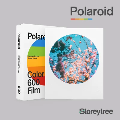 Color Film for Polaroid 600 | Round Frame Edition