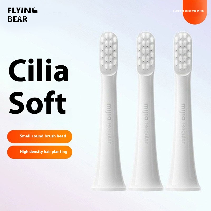Bay gấu nguyên bản Sonic đầu bàn chải 3 miếng lông mềm đầu bàn chải đánh răng đầu bàn chải T100 đầu bàn chải đánh răng điện đầu bàn chải đánh răng đầu bàn chải gói thay thế